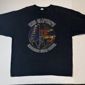 Eric Clapton's Crossroads Guitar Festival T-Shirt 2010. 2X